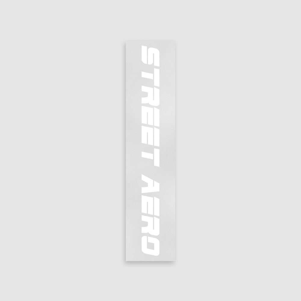 10 Street Aero Decals (Pair Of 2) White Vehicle