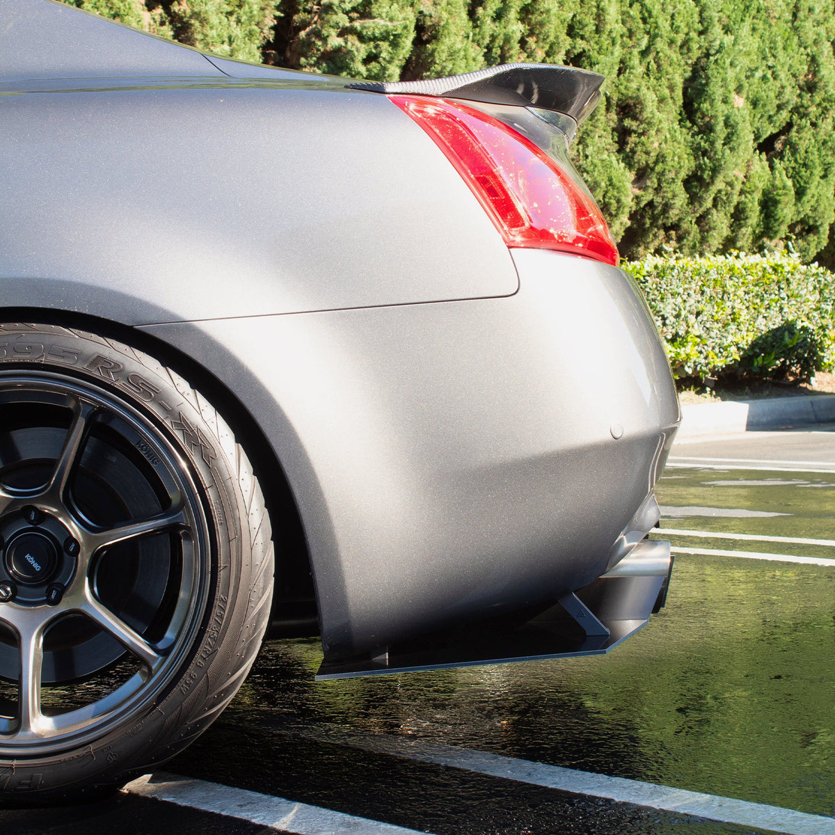 2008-2015 Infiniti G37 Coupe - Rear Diffuser Aerodynamics