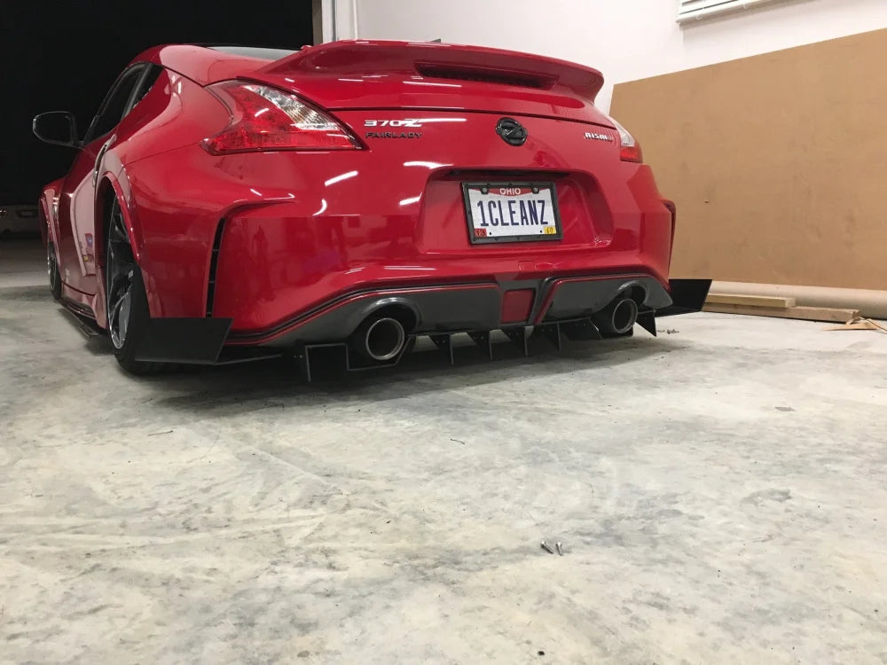 2015-2020 Nissan 370Z Nismo - Classic Edition Rear Diffuser Aerodynamics