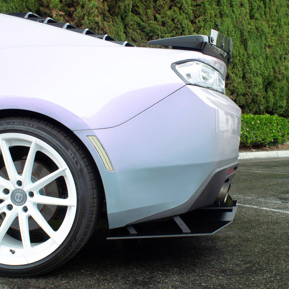 2016-2023 Chevrolet Camaro Lt (Dual Exhaust) - Rear Diffuser Aerodynamics