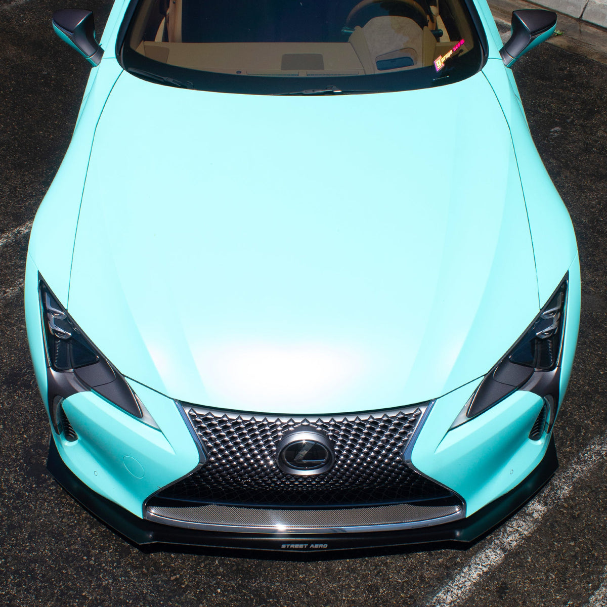 2017-2021 Lexus Lc 500 Front Splitter Aerodynamics