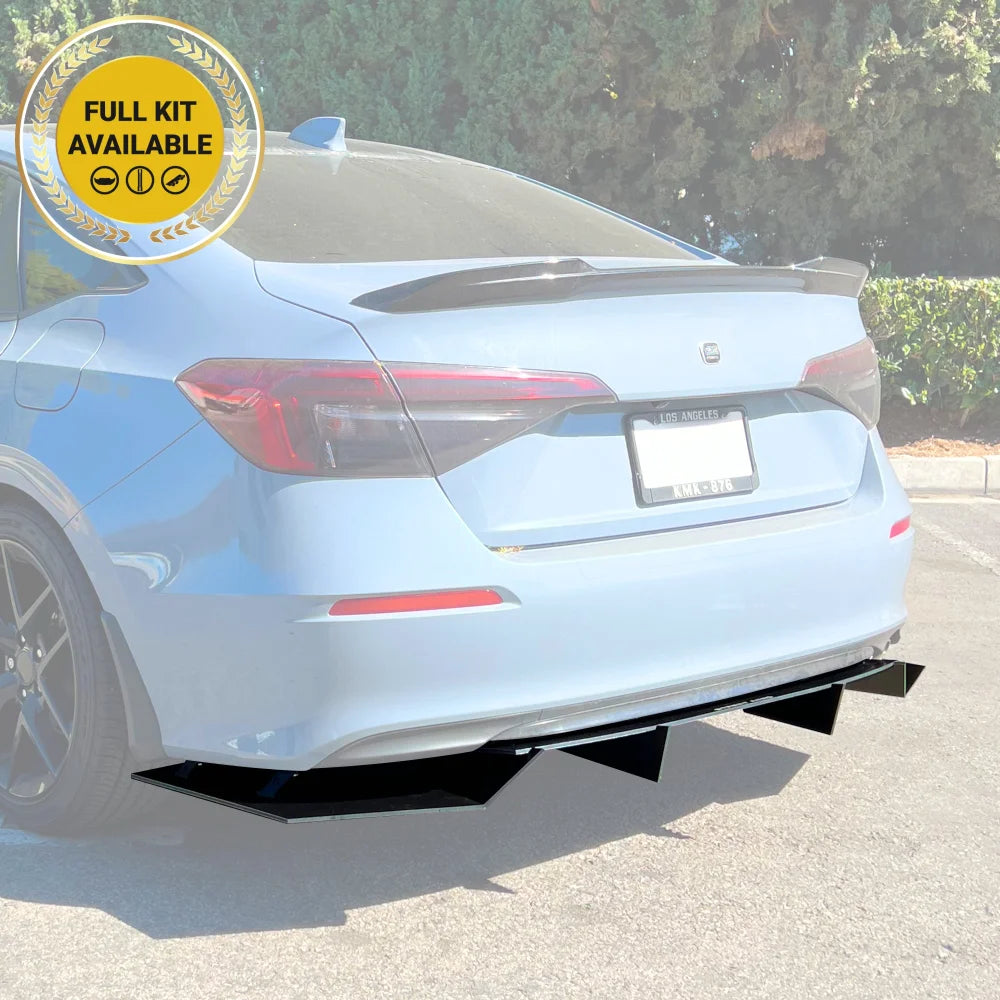 20222024 Honda Civic Rear Diffuser Street Aero