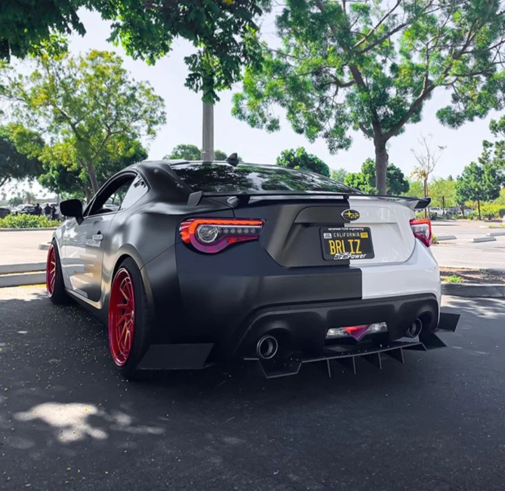 Frs/Brz/Gt86 - Classic Edition Rear Diffuser Aerodynamics