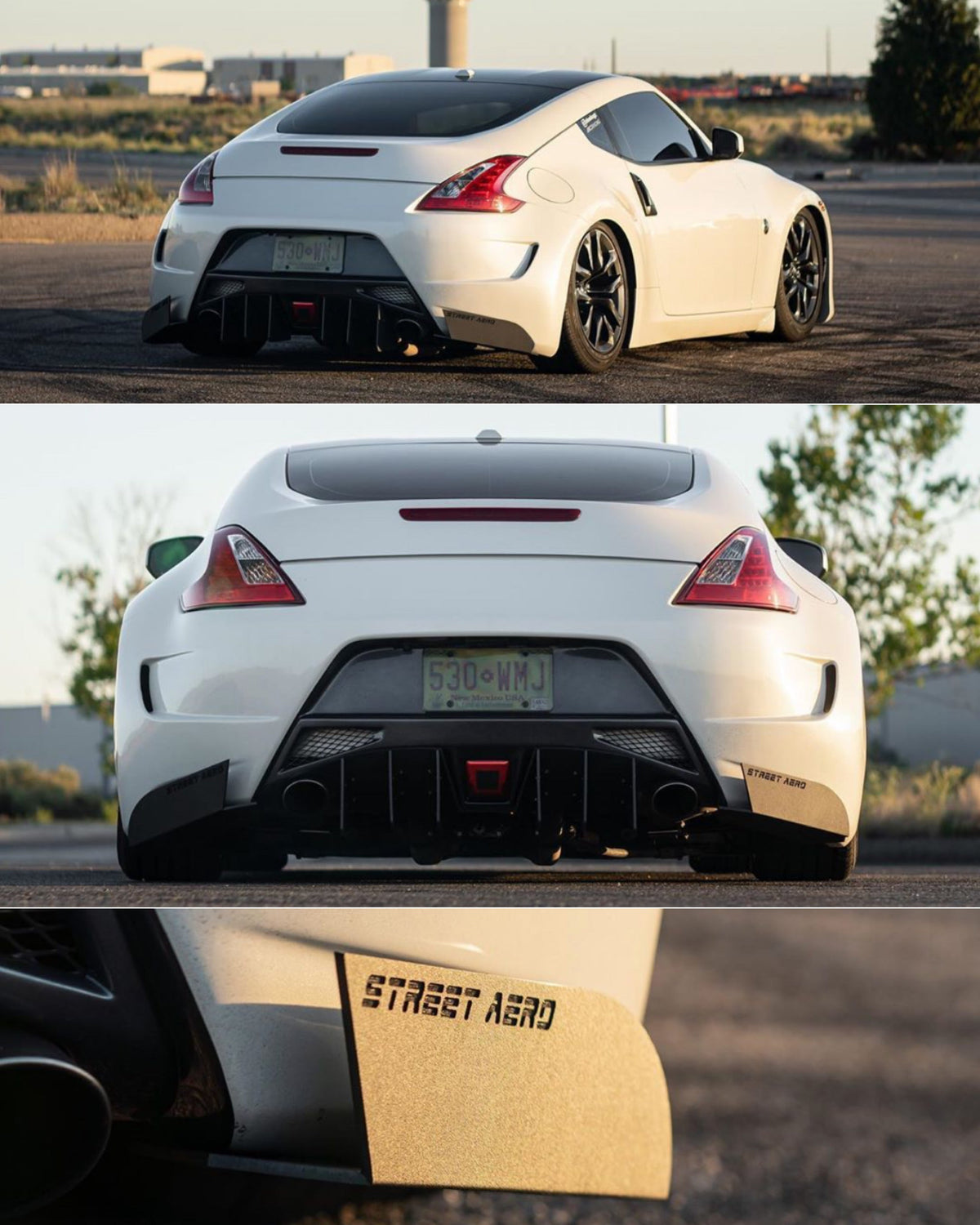 Nissan 350Z/370Z Amuse - Classic Edition Rear Diffuser Aerodynamics