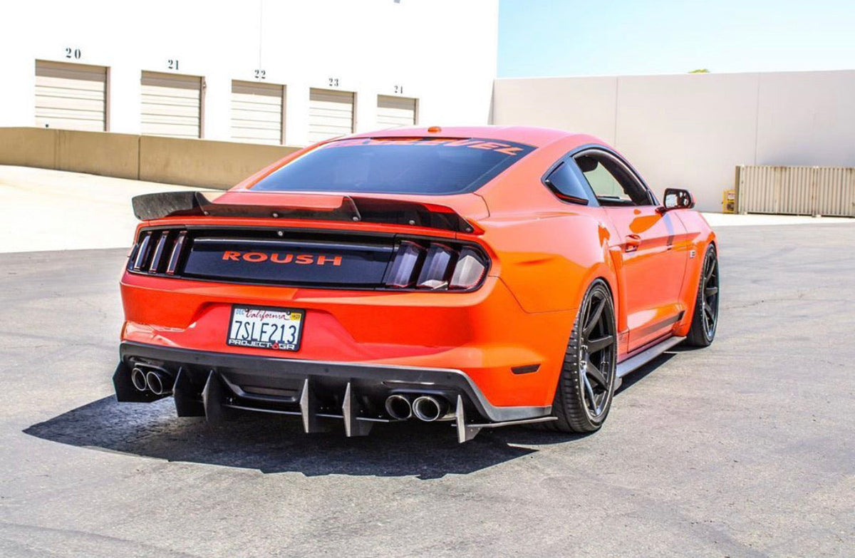 2015-2017 Ford Mustang Roush - Classic Edition Rear Diffuser Aerodynamics