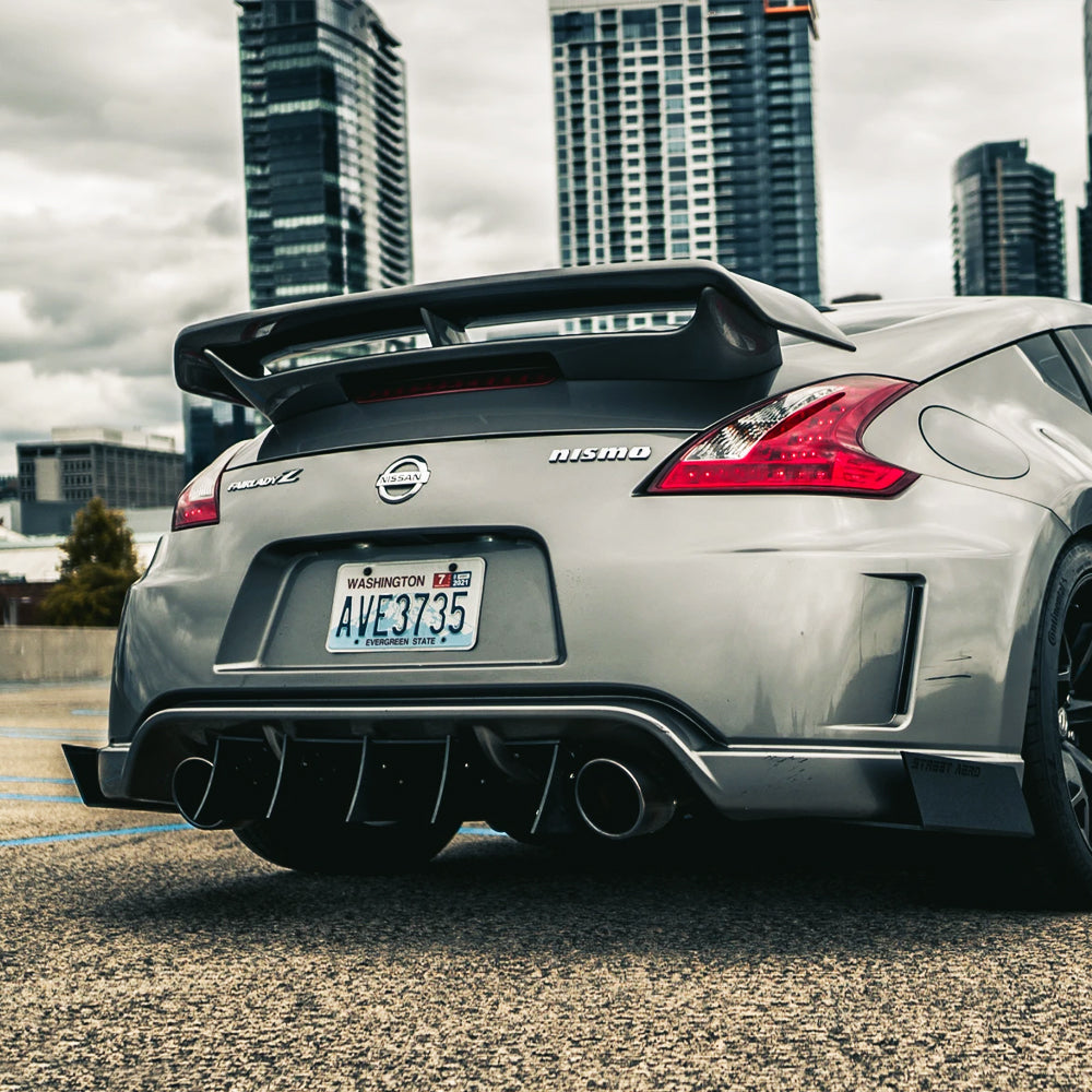 Dont Relistttttt2009-2014 Nissan 370Z Nismo - Classic Edition Rear Diffuser Aerodynamics