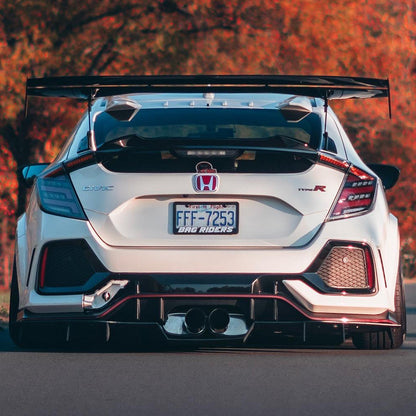 2017-2023 Honda Civic Type-R - Classic Edition Rear Diffuser Aero Dynamics