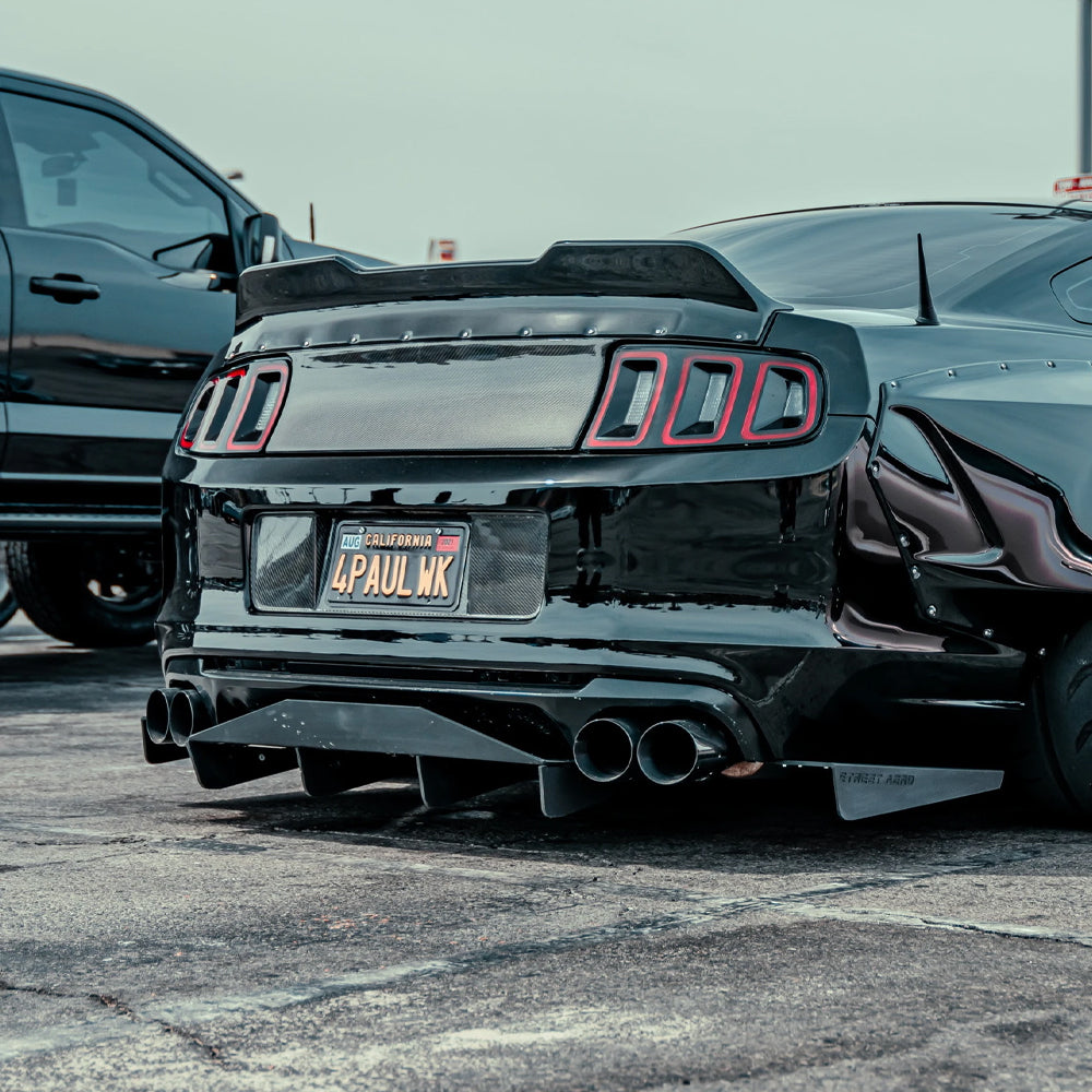 2013-2014 Ford Mustang - Classic Edition Rear Diffuser Aero Dynamics
