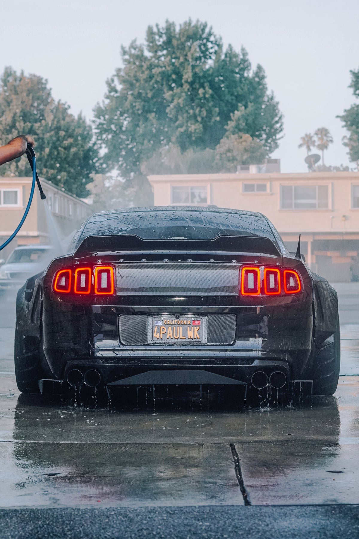 2013-2014 Ford Mustang - Classic Edition Rear Diffuser Aero Dynamics