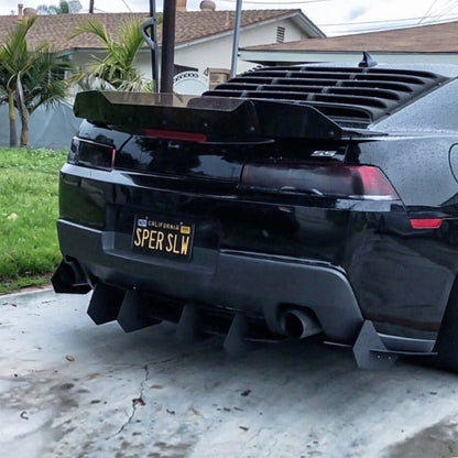 2014-2015 Chevrolet Camaro (Dual Exhaust) - Classic Edition Rear Diffuser Aero Dynamics