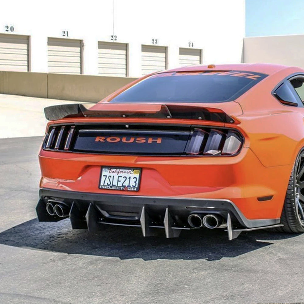2015-2017 Ford Mustang Roush - Classic Edition Rear Diffuser Aerodynamics