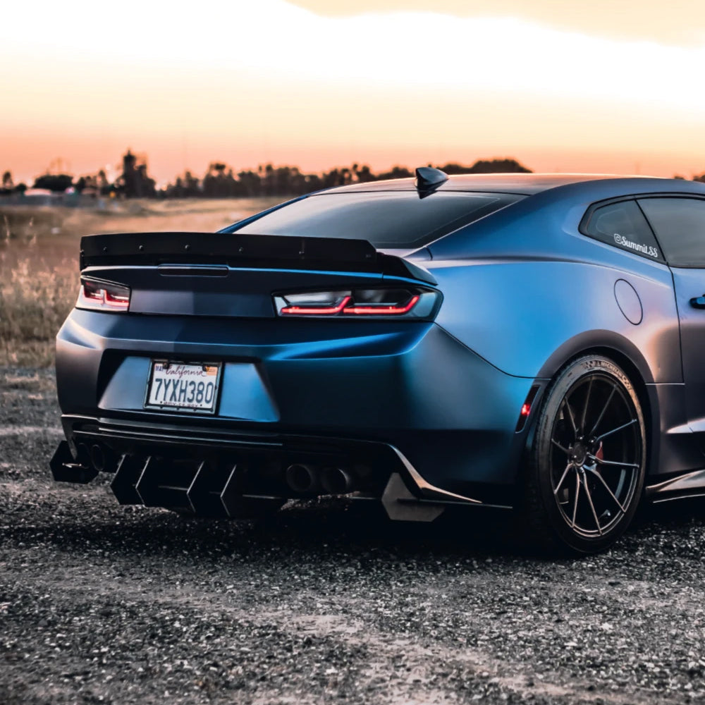 2016-2023 Chevrolet Camaro Ss (Quad Exhaust) - Classic Edition Rear Diffuser Aerodynamics