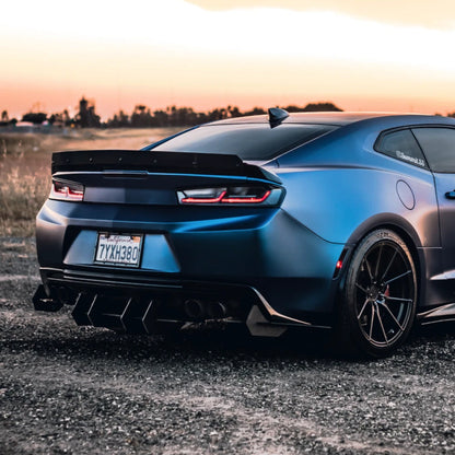2016-2023 Chevrolet Camaro Ss (Quad Exhaust) - Classic Edition Rear Diffuser Aerodynamics