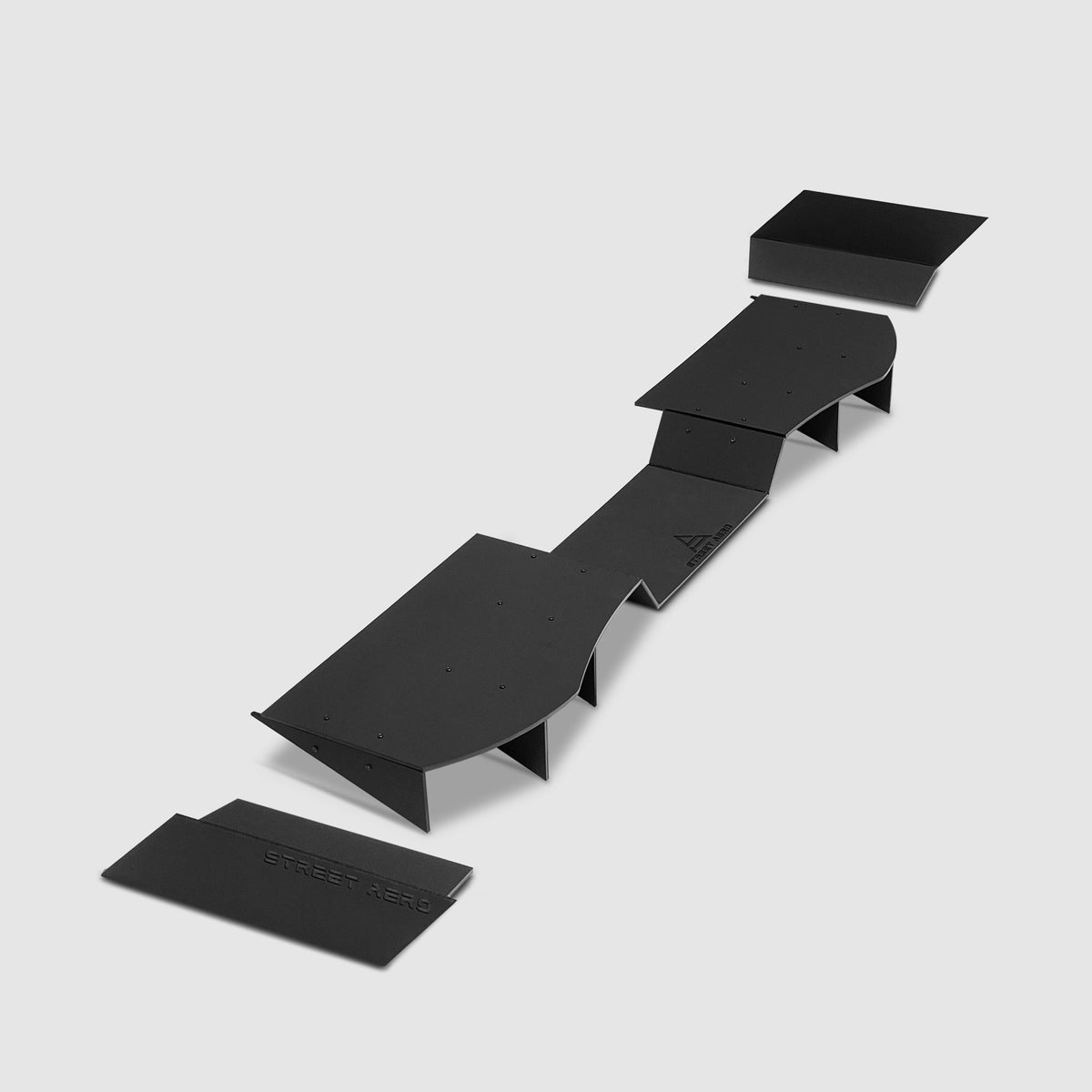 2017-2018 Honda Civic Hatchback - Classic Edition Rear Diffuser Aero Dynamics