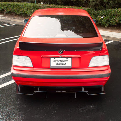 1992-1999 Bmw 3 Series Coupe E36 - Rear Diffuser Aerodynamics