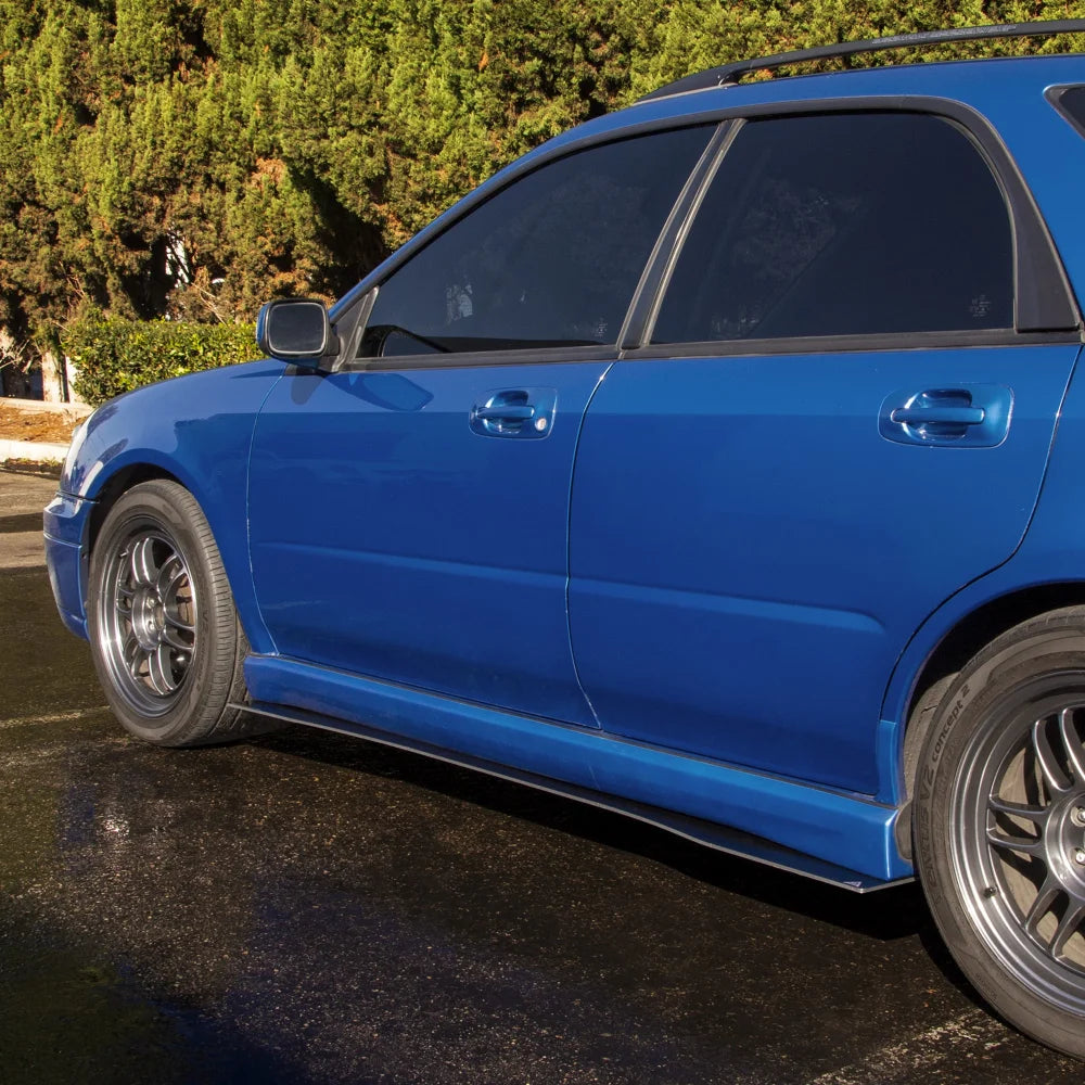 2002-2005 Subaru Impreza Wrx Wagon - Side Skirt Splitter Set Aerodynamics