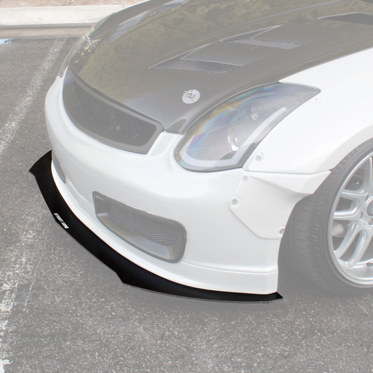 2003-2006 Infiniti G35 Coupe (Outcast Garage Nismo V3 Front Bumper) - Splitter Aerodynamics
