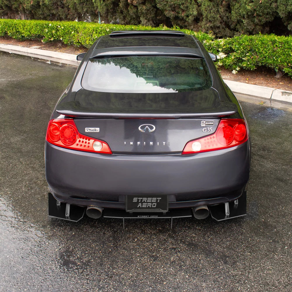 2003-2007 Infiniti G35 Coupe Rear Diffuser – Street Aero