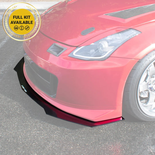 2003-2009 Nissan 350Z (Nismo Kbd V2 Bumper) - Front Splitter Aerodynamics
