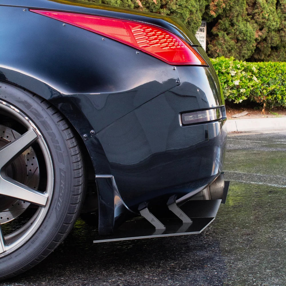 Carbon fiber diffuser 350z deals