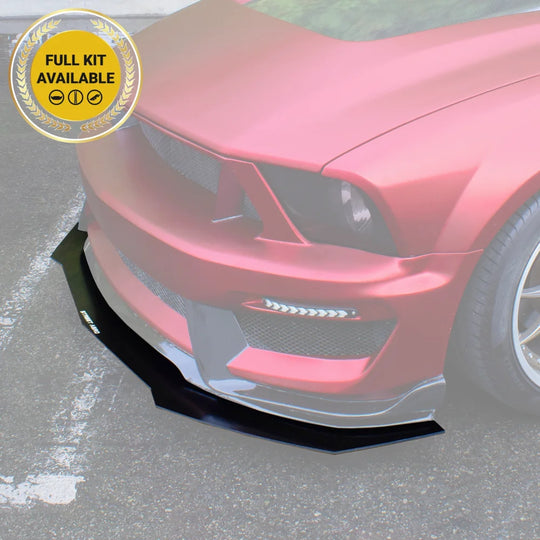 2005-2009 Ford Mustang (Duraflex Gt350 Bumper) Front Splitter Aerodynamics