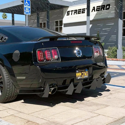 2005-2009 Ford Mustang Gt - Classic Edition Rear Diffuser Aero Dynamics