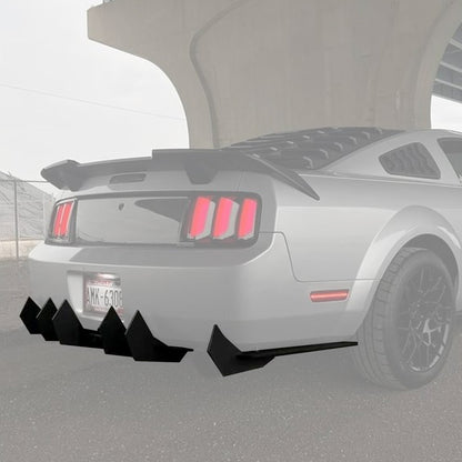 2005-2009 Ford Mustang V6 - Classic Edition Rear Diffuser
