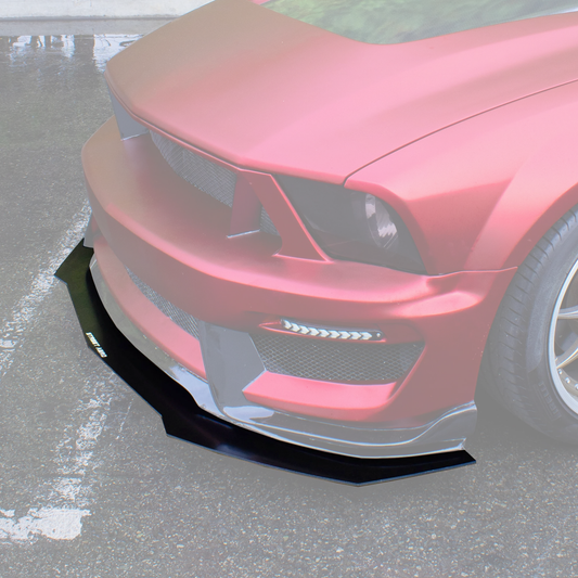 2005-2009 Ford Mustang (Duraflex Gt350 Bumper) Front Splitter Aerodynamics