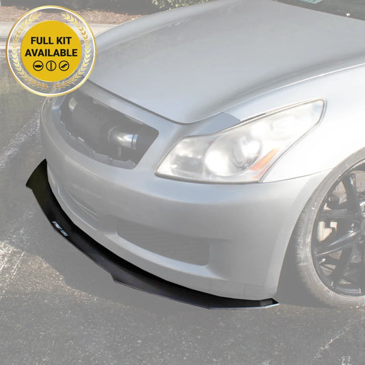 2007-2008 Infiniti G35 Sedan (Facelift) - Front Splitter Aerodynamics