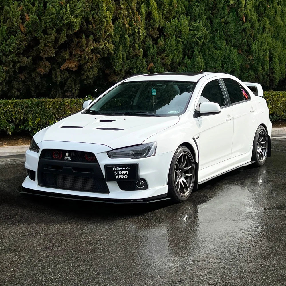 2008-2017 Mitsubishi Lancer Evo GSR - Front Splitter – Street Aero