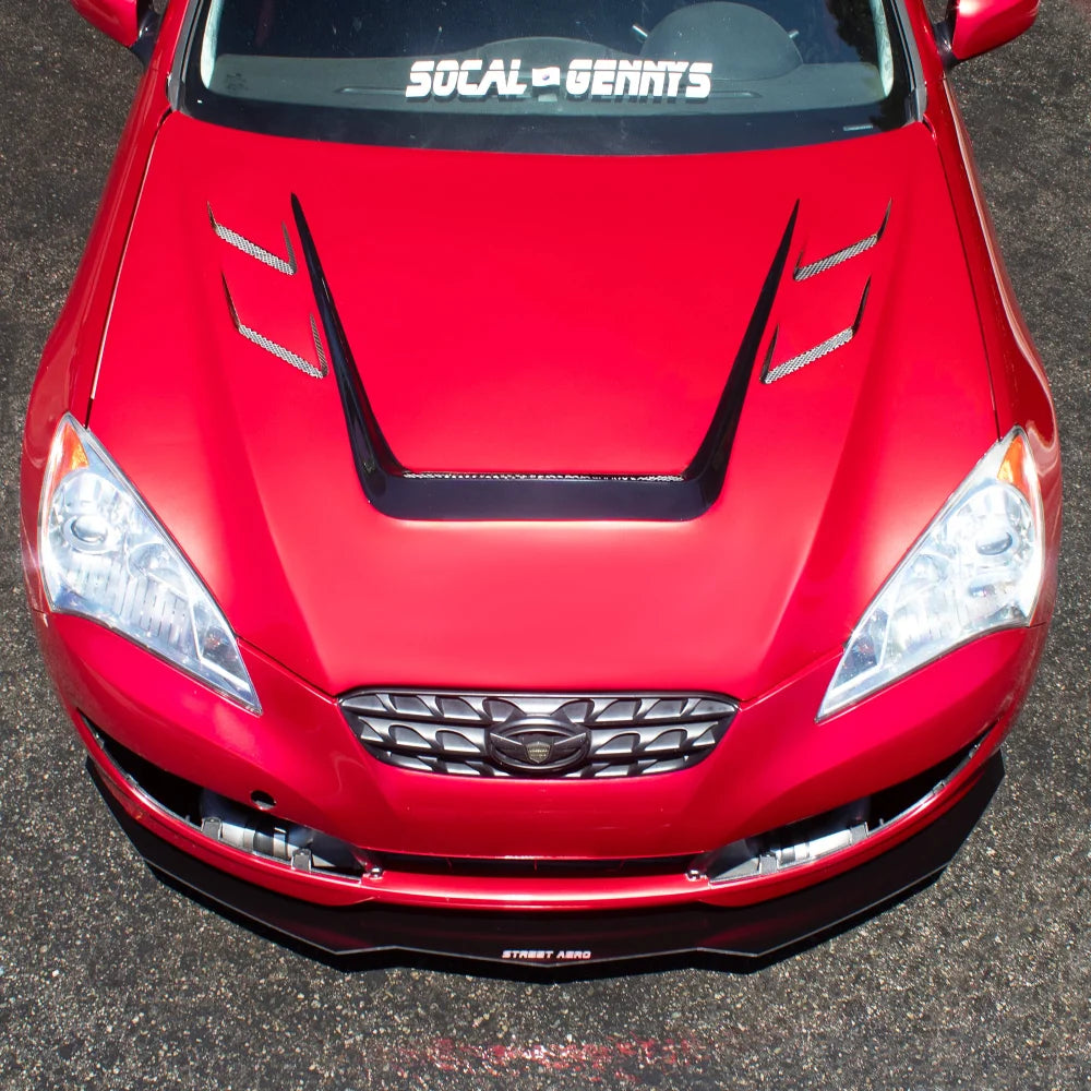 2009-2012 Hyundai Genesis Coupe Bk1 - Front Splitter Aerodynamics