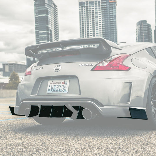 2009-2014 Nissan 370Z Nismo - Og Edition Rear Diffuser Aerodynamics