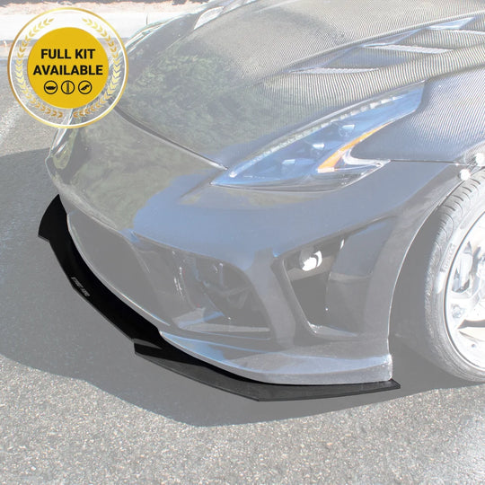 2009-2020 Nissan 370Z (Weber Front Bumper) - Splitter Aerodynamics