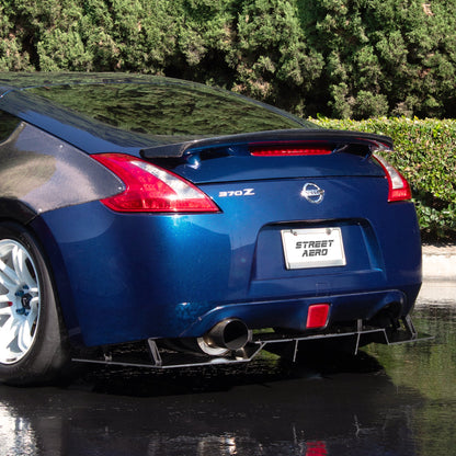 2009-2020 Nissan 370Z (Single Exhaust) - Rear Diffuser Aerodynamics