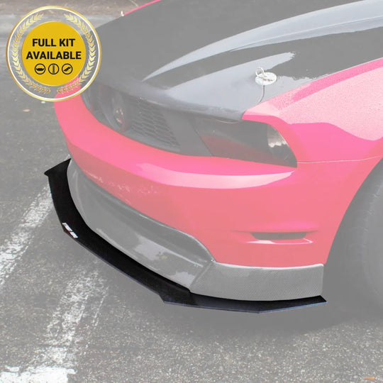 2010-2012 Ford Mustang Gt (Driven By Style Lip) - Front Splitter Aerodynamics