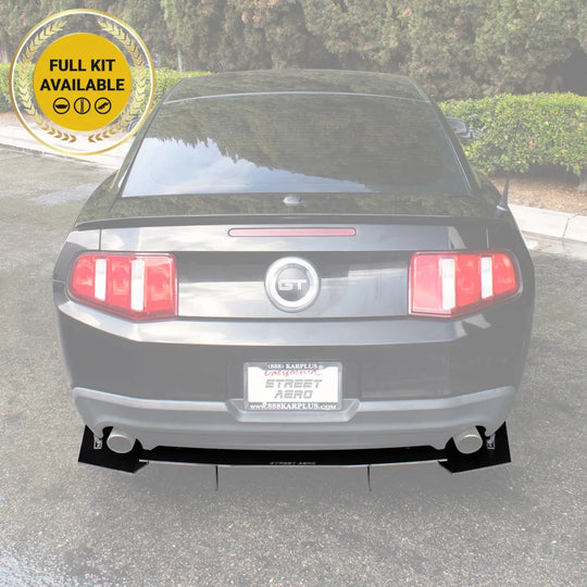 2010-2012 Ford Mustang Gt - Rear Diffuser Aerodynamics