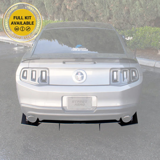 2010-2012 Ford Mustang V6 - Rear Diffuser Aerodynamics