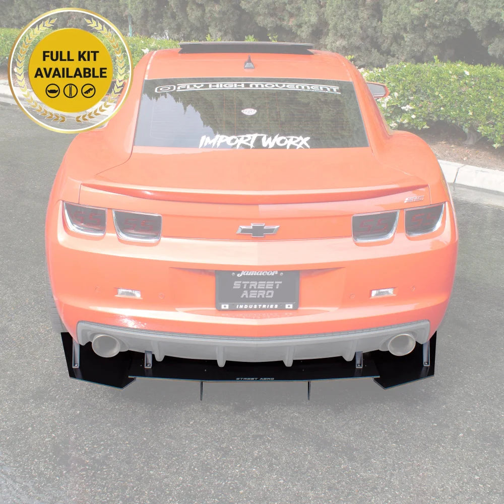 2010-2013 Chevrolet Camaro 2SS (Dual Exhaust) - Rear Diffuser – Street Aero