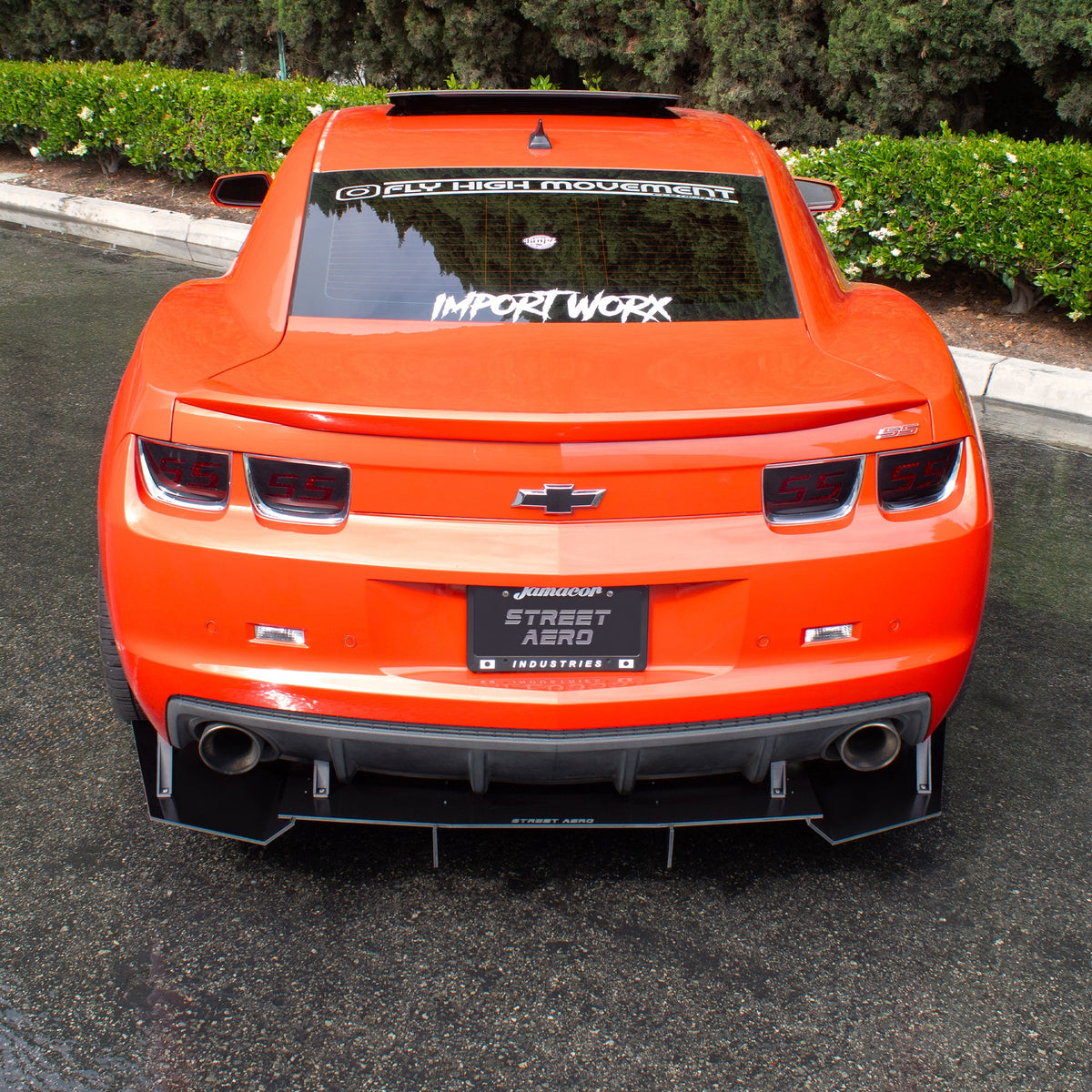 2010-2013 Chevrolet Camaro 2Ss (Dual Exhaust) - Rear Diffuser Aerodynamics
