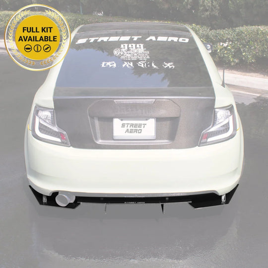 2011-2013 Scion Tc - Rear Diffuser Aerodynamics