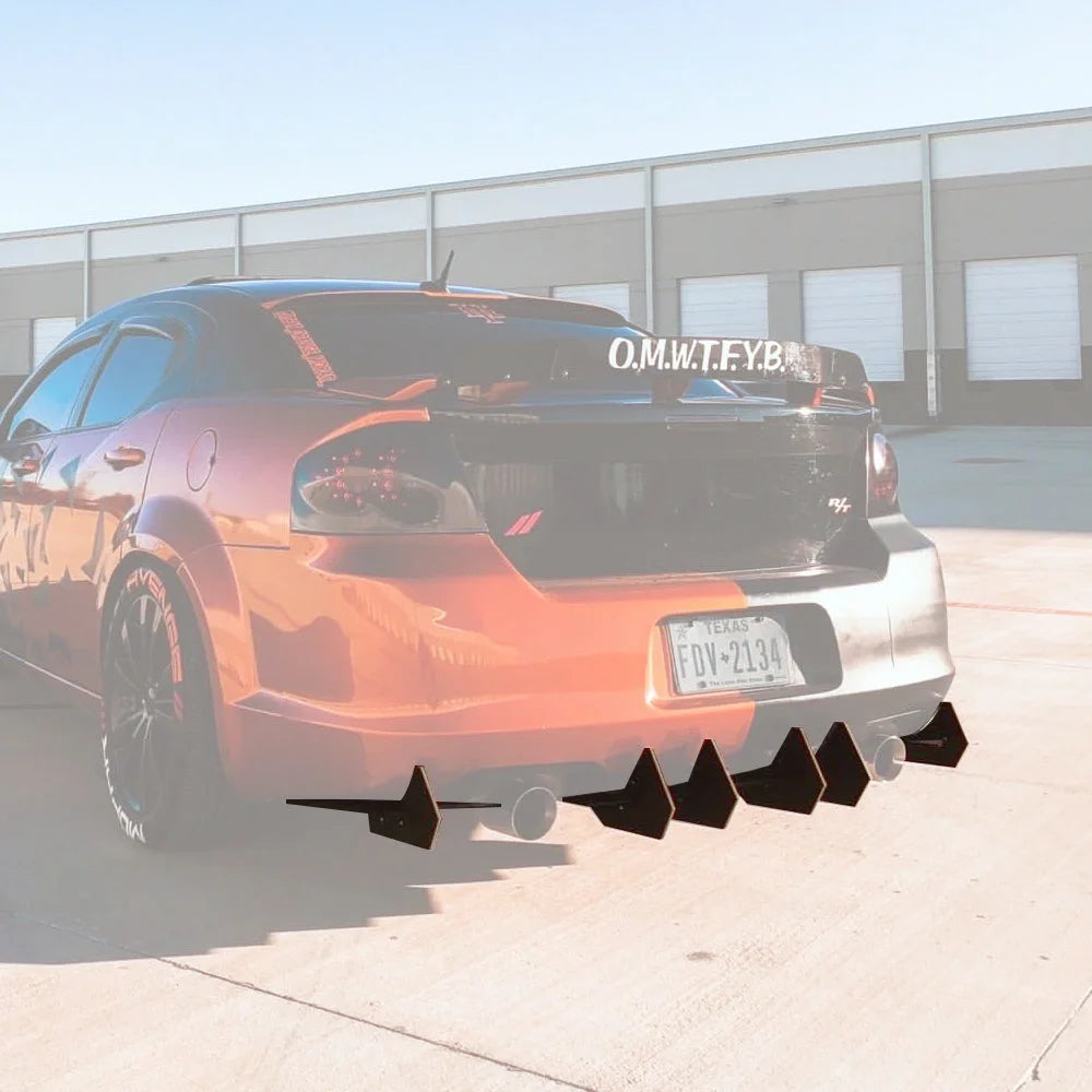 2011-2014 Dodge Avenger - Classic Edition Rear Diffuser – Street Aero