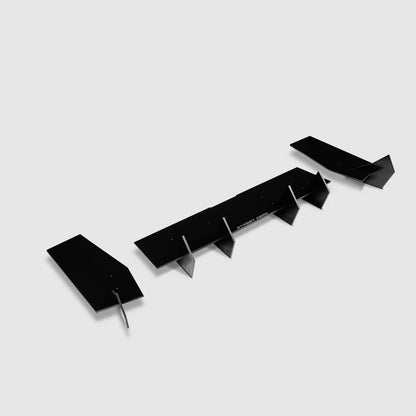 2011-2014 Dodge Charger Rt - Classic Edition Rear Diffuser Aerodynamics