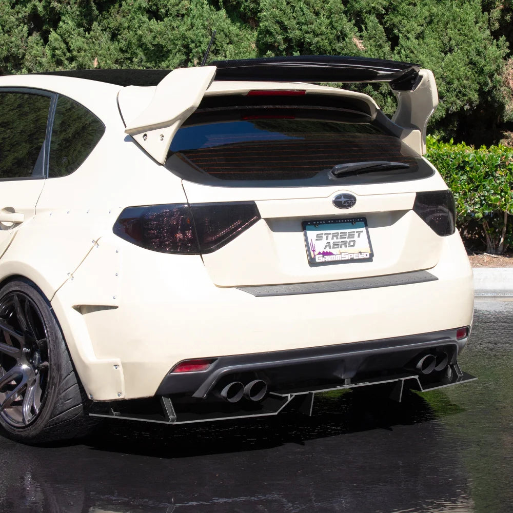2011-2014 Subaru Impreza WRX Hatchback Rear Diffuser – Street Aero