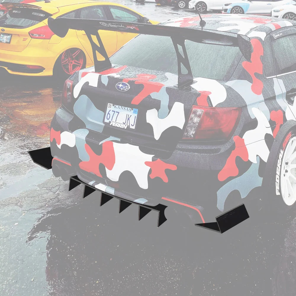 2011-2014 Subaru WRX STI Sedan - OG Edition Rear Diffuser – Street Aero
