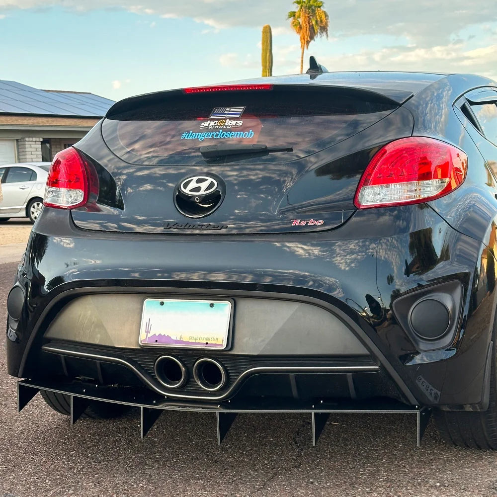 2012-2017 Hyundai Veloster (Turbo) - Classic Edition Rear Diffuser