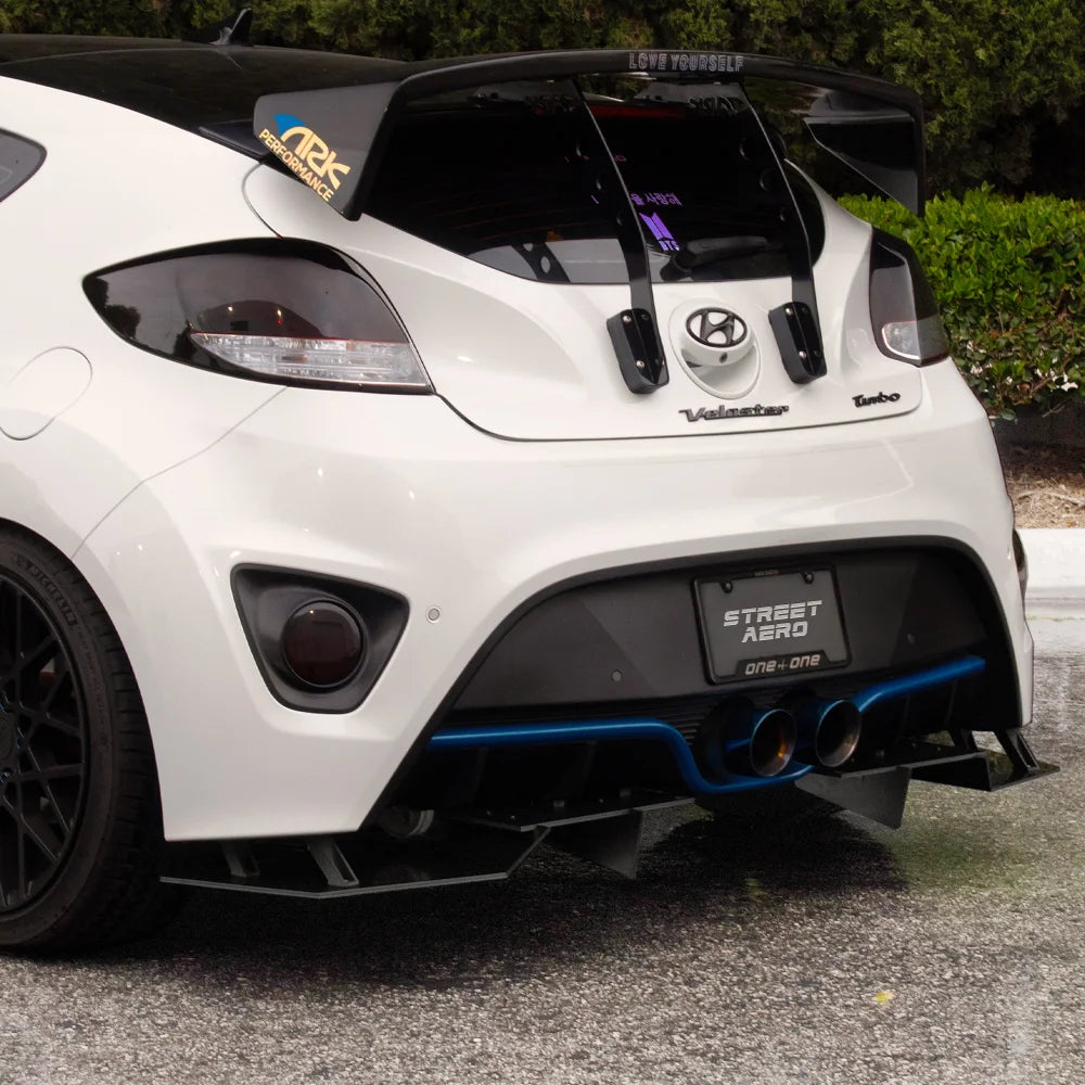 2012-2017 Hyundai Veloster Turbo Rear Diffuser – Street Aero