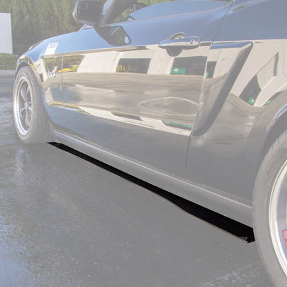 2013-2014 Ford Mustang - Side Skirt Splitter Set Aerodynamics