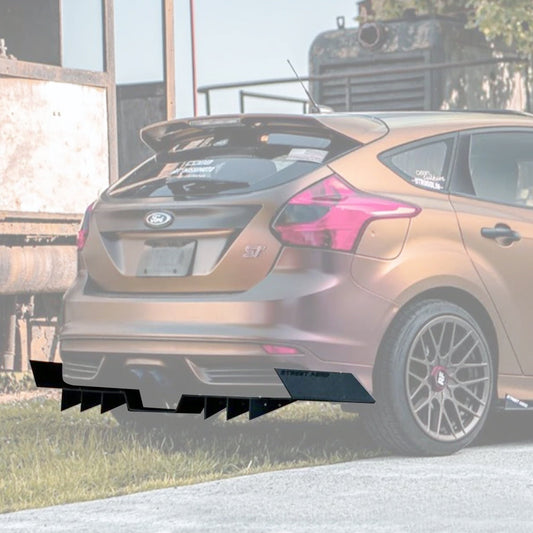 2013-2014 Ford Focus St - Og Edition Rear Diffuser Aerodynamics