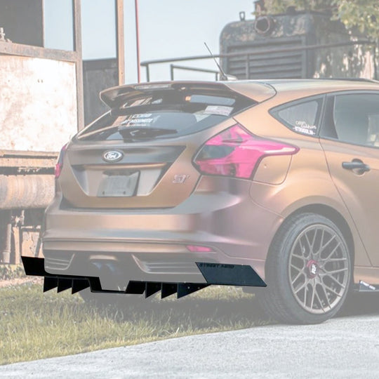2013-2014 Ford Focus St - Og Edition Rear Diffuser Aerodynamics