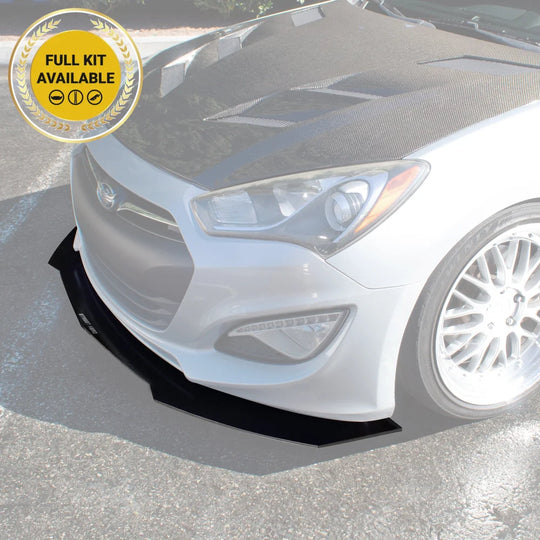 2013-2016 Hyundai Genesis Coupe Bk2 - Front Splitter Aerodynamics